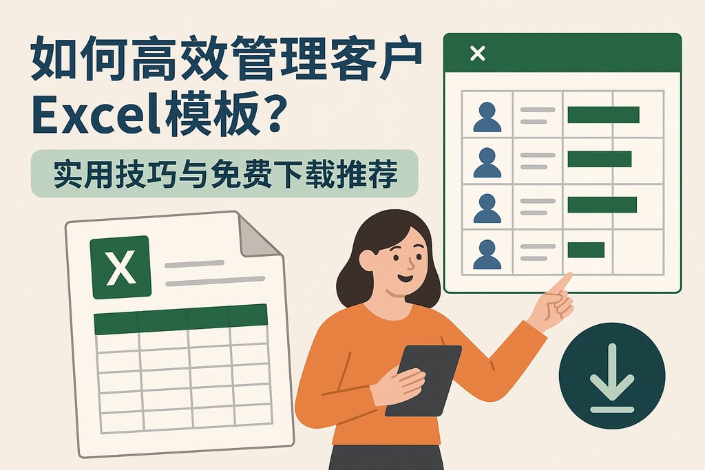 如何高效管理客户 excel模板？实用技巧与免费下载推荐